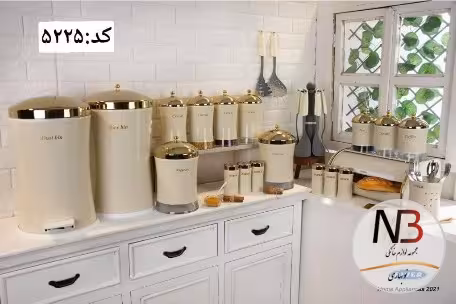 سرویس آشپزخانه 26 پارچه کمر باریک 5225 گنبدی ریور