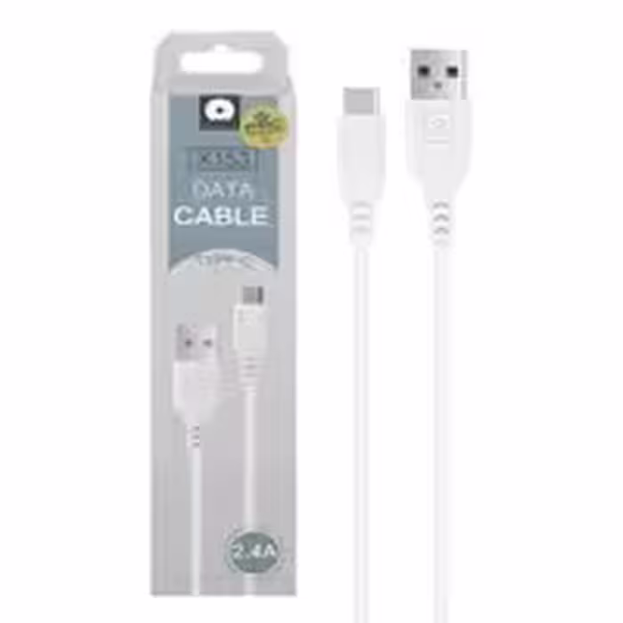 کابل شارژ و دیتا 1متری Type-c 2.4A WUW X153