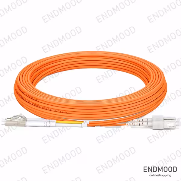 پچ کورد فیبر نوری 2 متری نگزنس SC-LC داپلکس مالتی مود Nexans