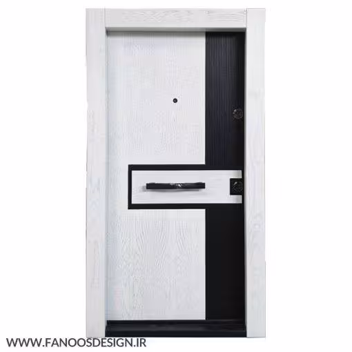 درب ضد سرقت مدرن روکش راش ترکیبی کد 1206