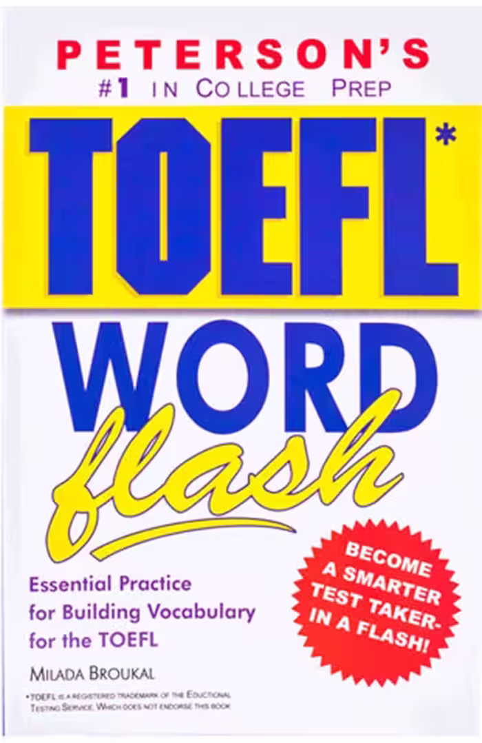 Petersons Toefl Word Flash