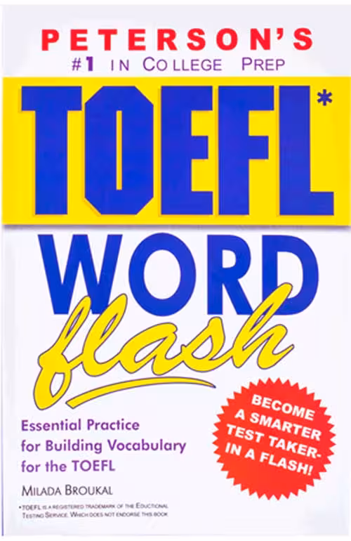 Petersons Toefl Word Flash