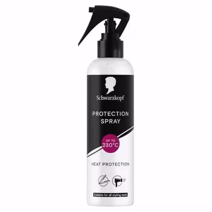 اسپری محافظ حرارتی مو شوارتسکف Schwarzkopf تا دمای 230 درجه حجم 250 میل
