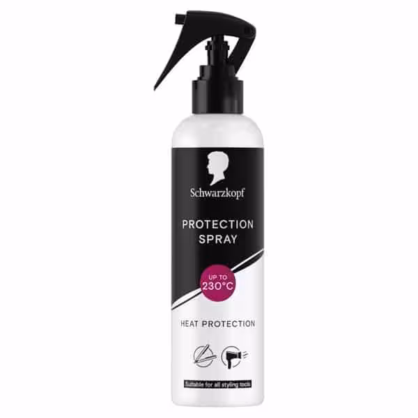 اسپری محافظ حرارتی مو شوارتسکف Schwarzkopf تا دمای 230 درجه حجم 250 میل