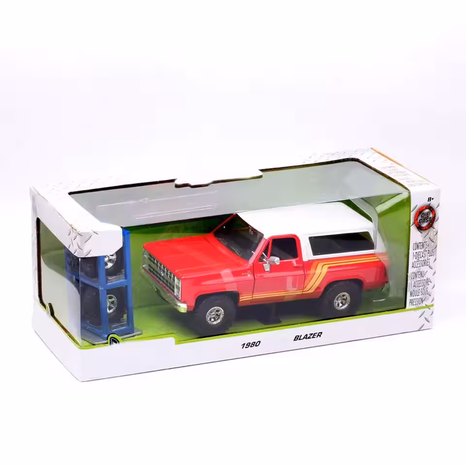 ماکت ماشین فلزی شورلت بلیزر 1980 بزرگ 1/24 جادا Jada تک جعبه – شورولت بلیزر 1980 CHEVY BLAZER