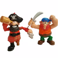 ست فیگور دزدان دریایی کارائیب Pirates of the Caribbean