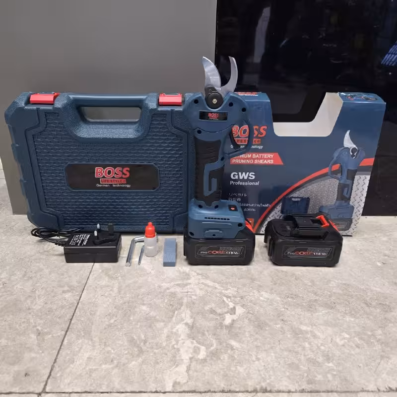 قیچی شارژی باغبانی 118 ولت باس مدل 118VF