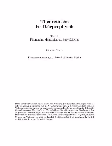 خرید و دانلود نسخه کامل کتاب Theoretische Festkoerperphysik II 001