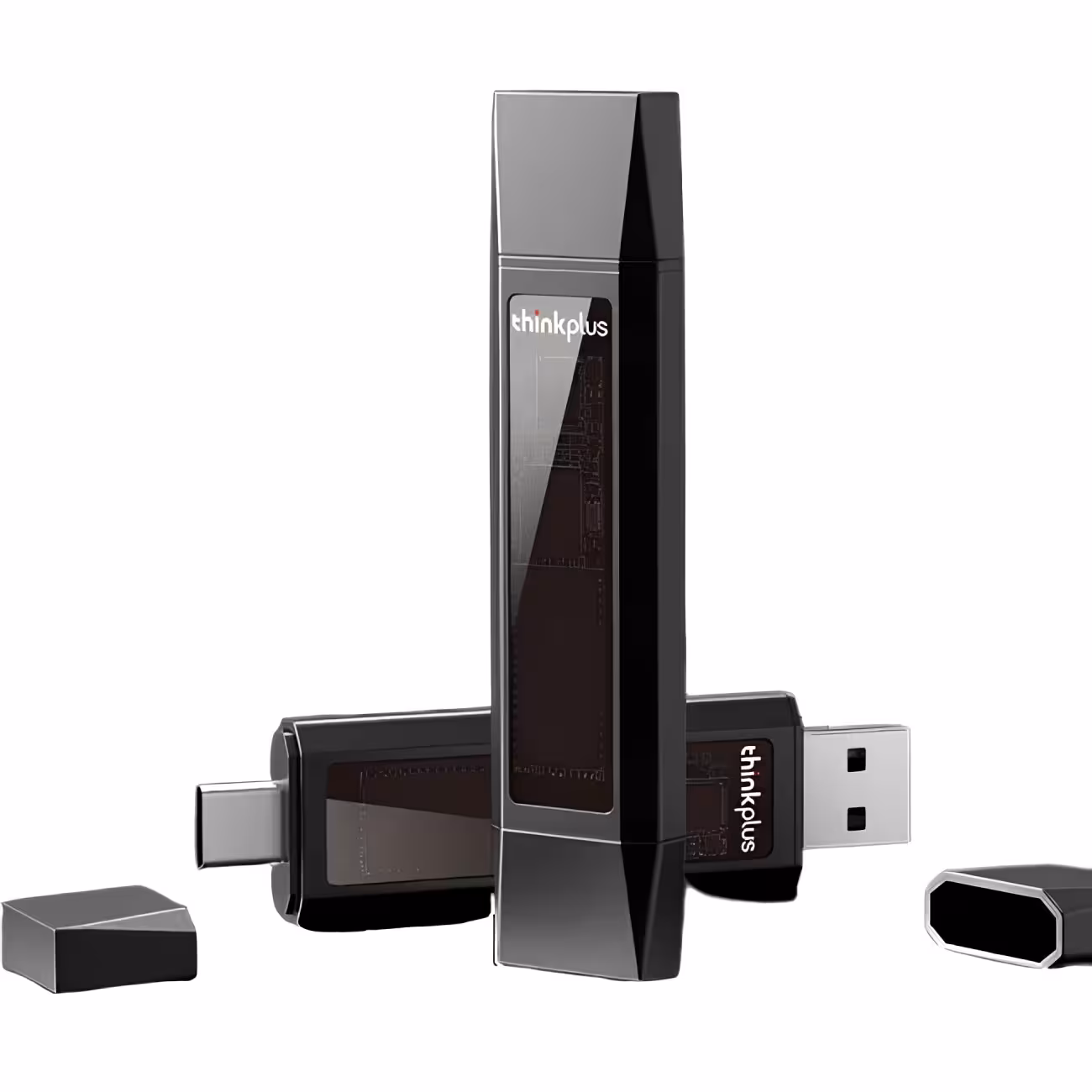 فلش مموری و OTG تایپ‌سی به یواس‌بی 256 گیگابایت لنوو Lenovo TU203