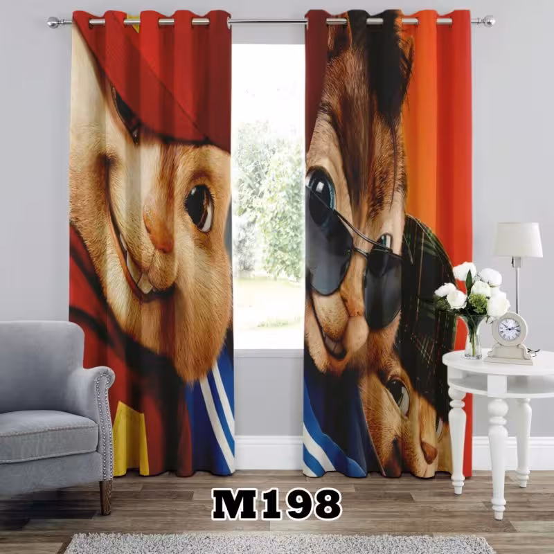 پرده سه بعدی طرح آروین