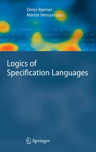 خرید و دانلود نسخه کامل کتاب Logics of Specification Languages