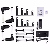 نگهدارنده فون عکاسی برقی 4 تایی با کنترل بیسیم نانلایت مدل Nanlite BE-4RS