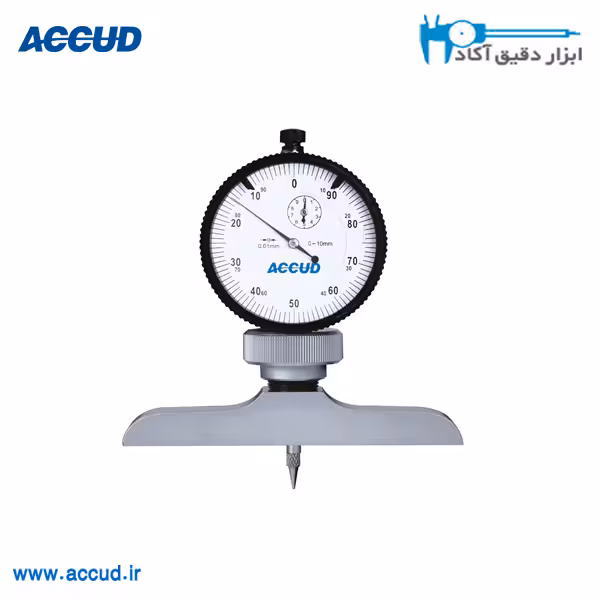 عمق سنج عقربه ای سوزنی Accud (آکاد) مدل 291-010-11