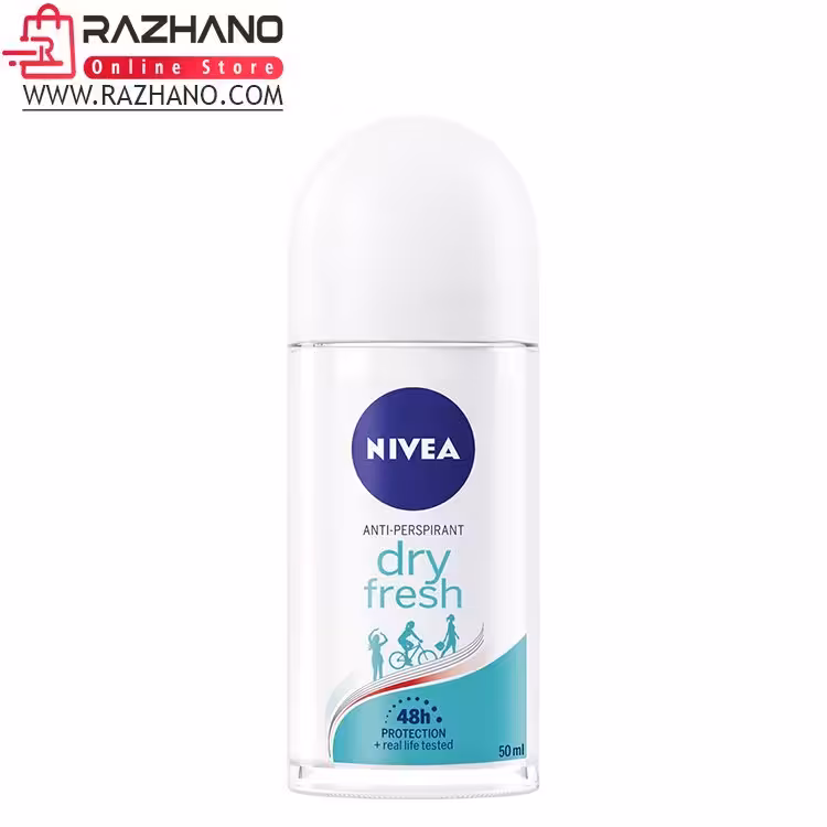 رول ضد تعریق زنانه نیوآ مدل dry fresh حجم 50 میل