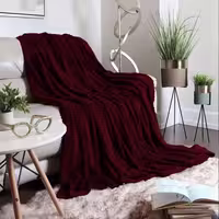 پتوی ژله ای یکنفره کاترین زرشکی