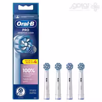 یدک مسواک برقی اورال بی مدل PRO SENSITIVE بسته 4 عددی