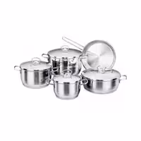 سرویس قابلمه 9 پارچه استیل کرکماز مدل 1900 (اصل ترکیه)