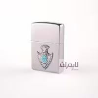 فندک زیپو مدل Turquoise Shield کد 250
