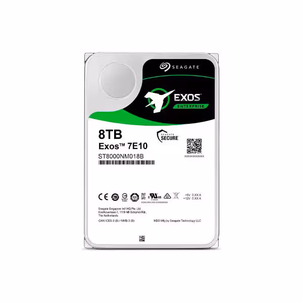 هارد سرور سیگیت EXOS HDD 8TB SATA NM018B