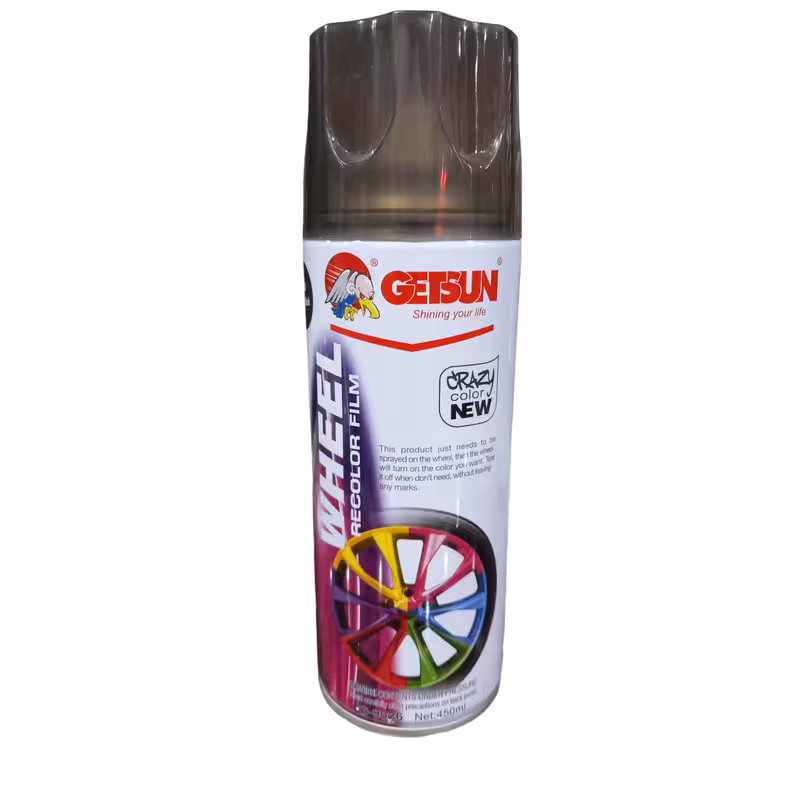 اسپری رنگ رینگ مشکی مات گتسان مدل G_9026حجم 450 میلی لیتر | کالا مکس