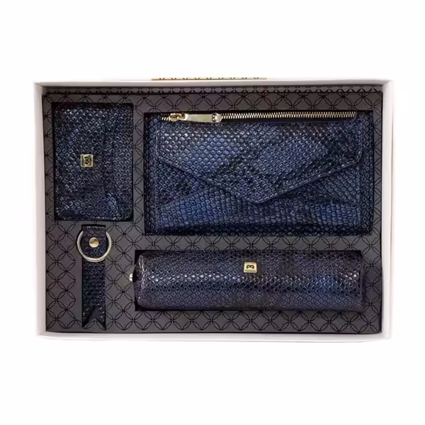 ست هدیه کیف چرم LS03