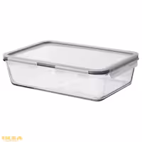 ظرف غذا درب‌دار 3.1 l مدل IKEA 365  | برند ایکیا | ارسال 15 الی 20 روز کاری