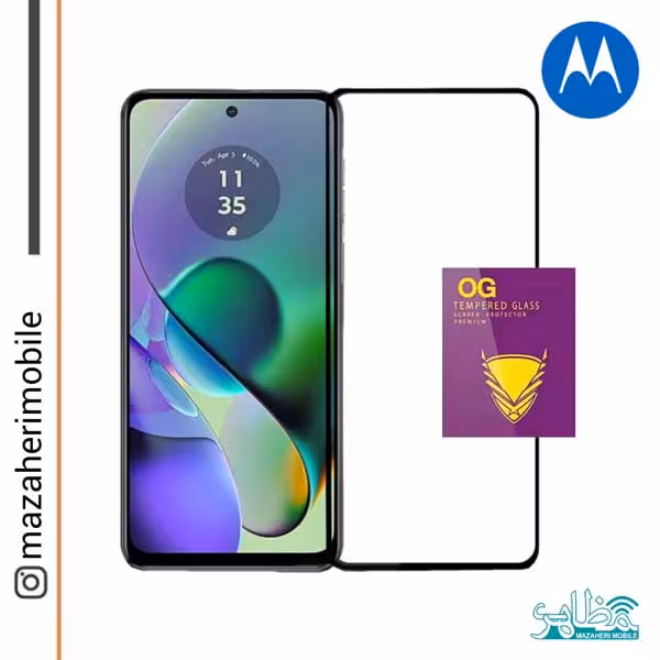 گلس اورجینال موبایل موتورولا مدل screen protector moto G54 - فروشگاه موبایل مظاهری