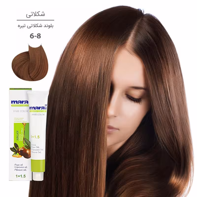 رنگ موی مارال 100 میل6.8-بلوند شکلاتی تیره