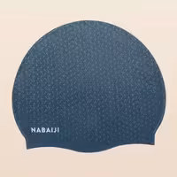 کلاه شنا Nabaiji مدل Silicone 500 print geo light grey