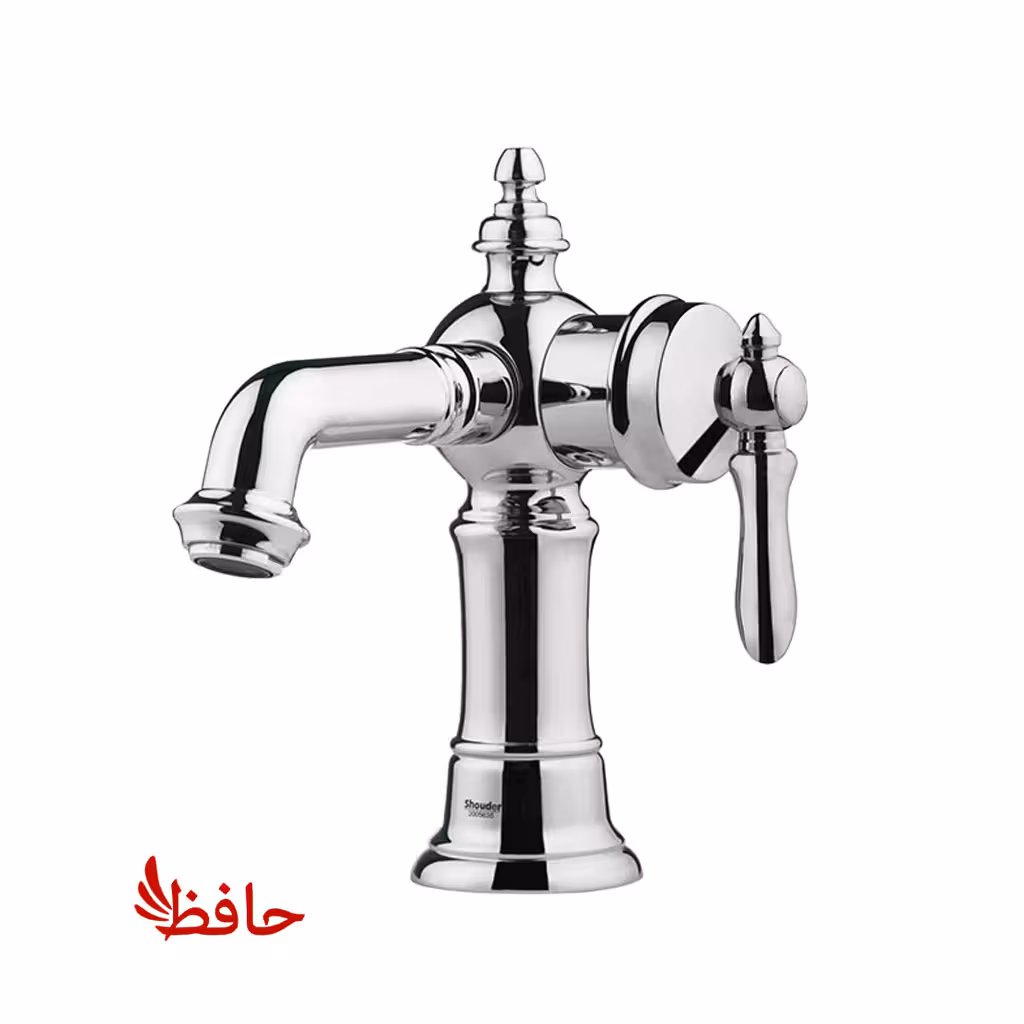 شیر روشویی شودر مدل بیزانس کروم