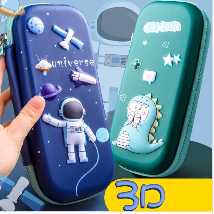 جامدادی جلد محکم با طرح برجسته برند اصلی