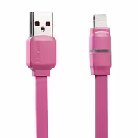 کابل تخت تبدیل USB به لایتنینگ ریمکس مدل Breathe به طول 1 متر