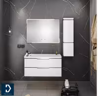 روشویی کابینتی لوکس کابین مدل 601A سفید