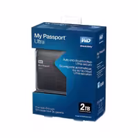هارد اکسترنال وسترن دیجیتال مدل My Passport Ultra ظرفیت 2 ترابایت