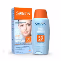 لوسیون ضد آفتاب فاقد چربی آردن سولاریس - آکوآ نیوژن SPF 50 مناسب انواع پوست 100ml