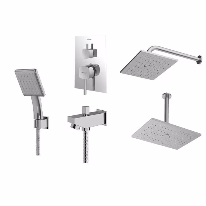 شیر حمام توکار شودر مدل رومر تیپ 4 - ABS