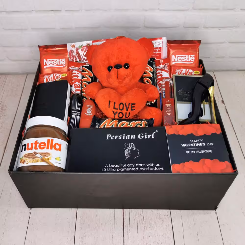 باکس هدیه ولنتاین زنانه کد V780