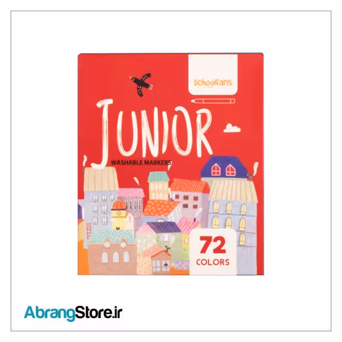 ماژیک جونیور اسکول فنس 72 رنگ