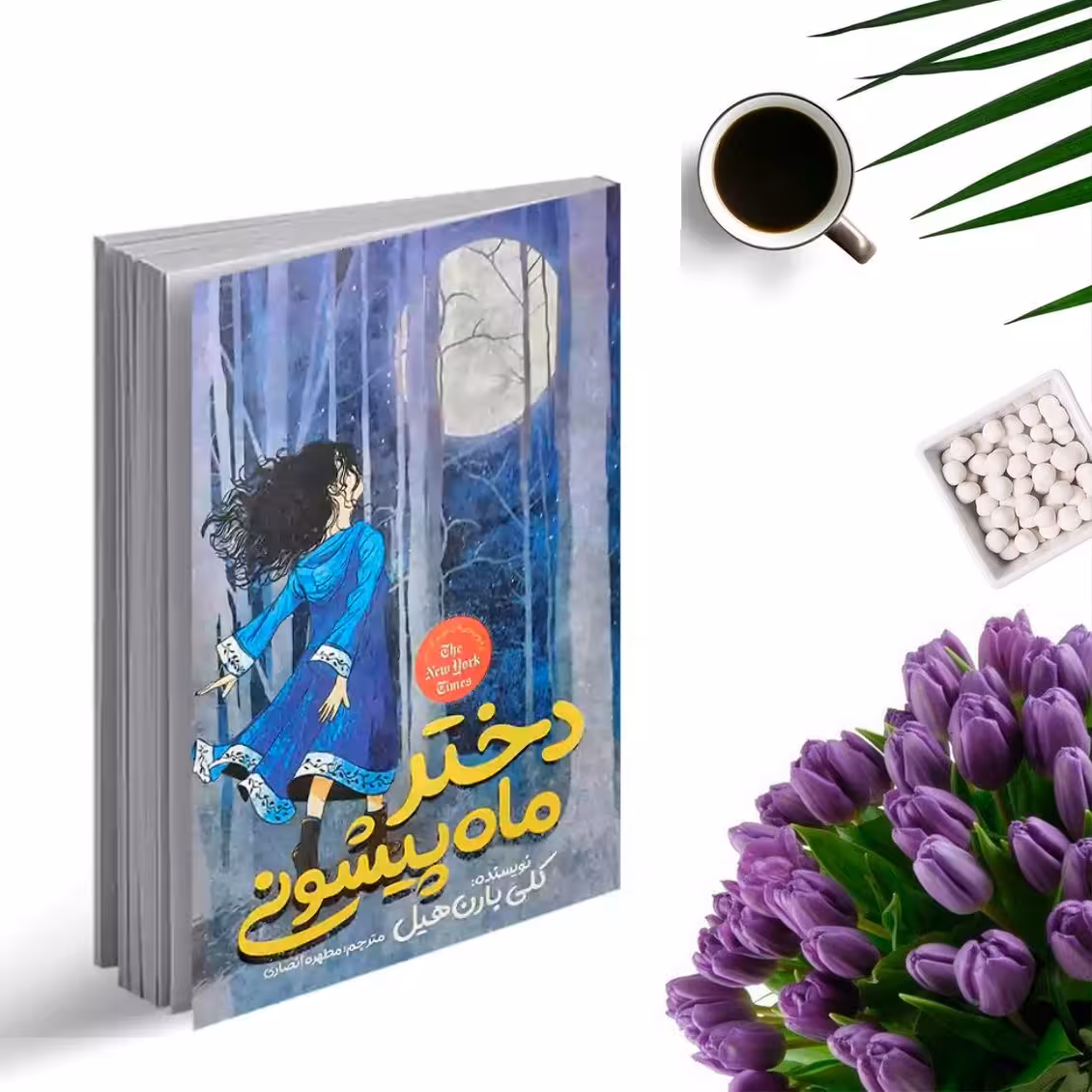 کتاب دختر ماه پیشونی اثر کلی بارن هیل انتشارات نگاه آشنا (رمان  نوجوان کره ای)