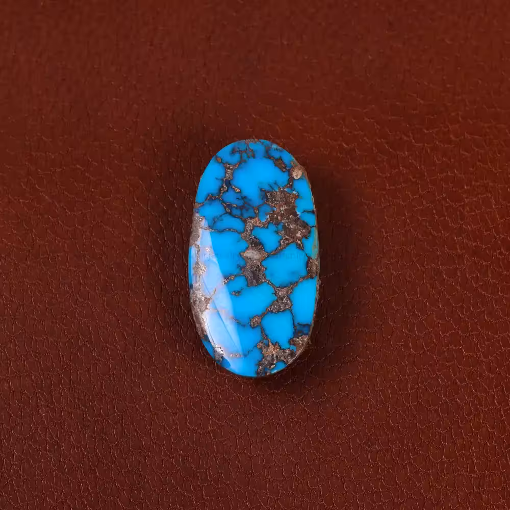 نگین فیروزه شجری کد 29540 - جواهری مشاهیر