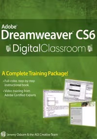 خرید و دانلود نسخه کامل کتاب Adobe Dreamweaver CS6 Digital Classroom