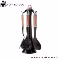 سرویس 6 پارچه کفگیر و ملاقه کاراجا Hardy رزگلد