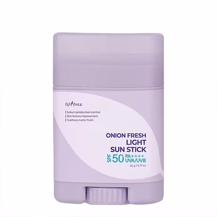 کرم ضد آفتاب استیکی ضد لک و روشن کننده پیاز ایزنتری مدل     Isntree Onion Fresh Light Sunscreen Stick