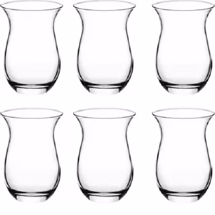 استکان پاشاباغچه مدل گالاتا کد 42341 بسته 6 عددی