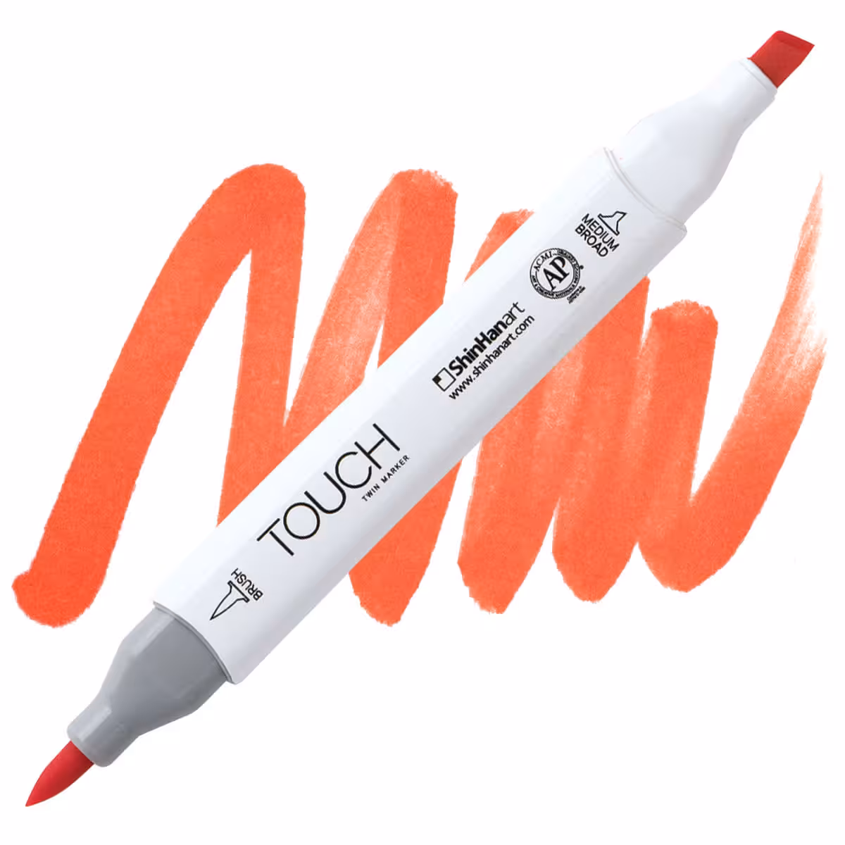 ماژیک طراحی دو سر تاچ (بدنه سفید) کد R22