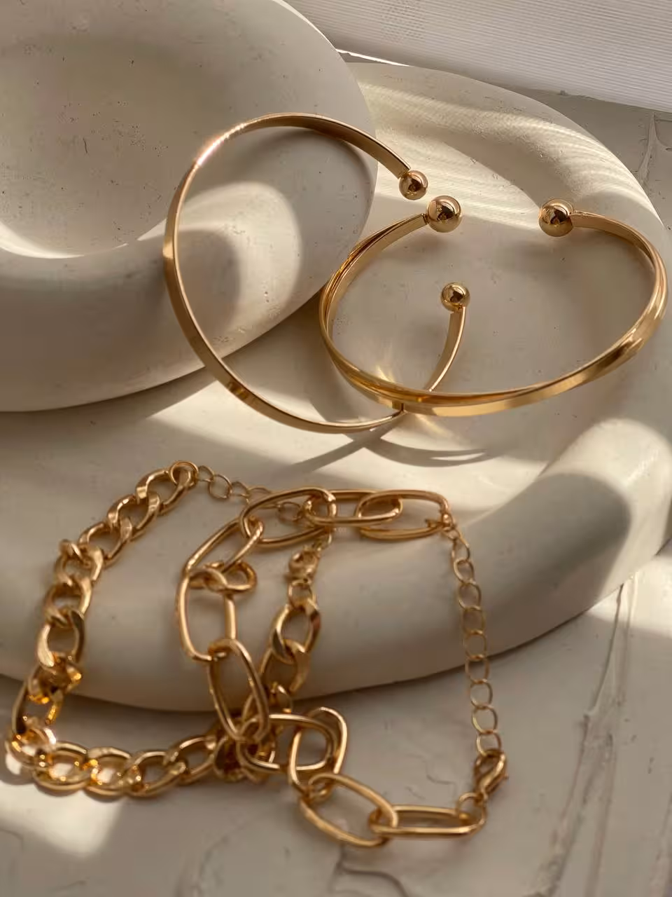 دستبند طلایی ارزان (شماره10)