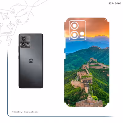 برچسب پوششی ماهوت مدل China Grand Wall مناسب برای گوشی موبایل موتورولا Edge 30 Fusion