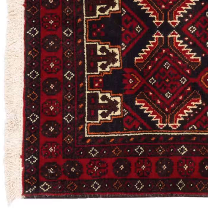 فرش قدیمی دستباف نیم متری سی پرشیا کد 123100