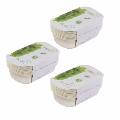 ظرف یکبار مصرف آملون مدل 2p مجموعه 36 عددی