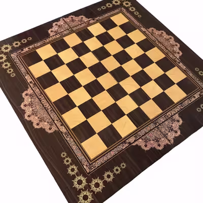 تخته شطرنج طرح gol کد 01
